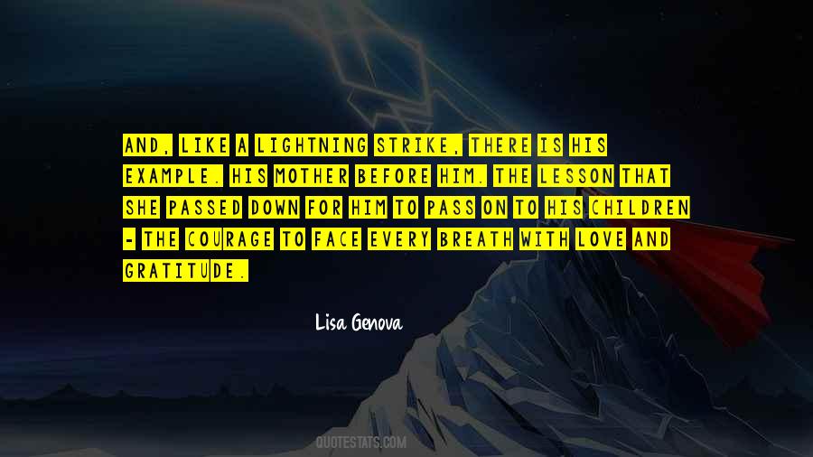 Quotes About Lightning And Love #1706273