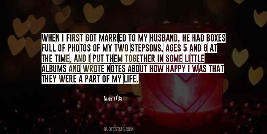 Happy Husband Happy Life Sayings #58648