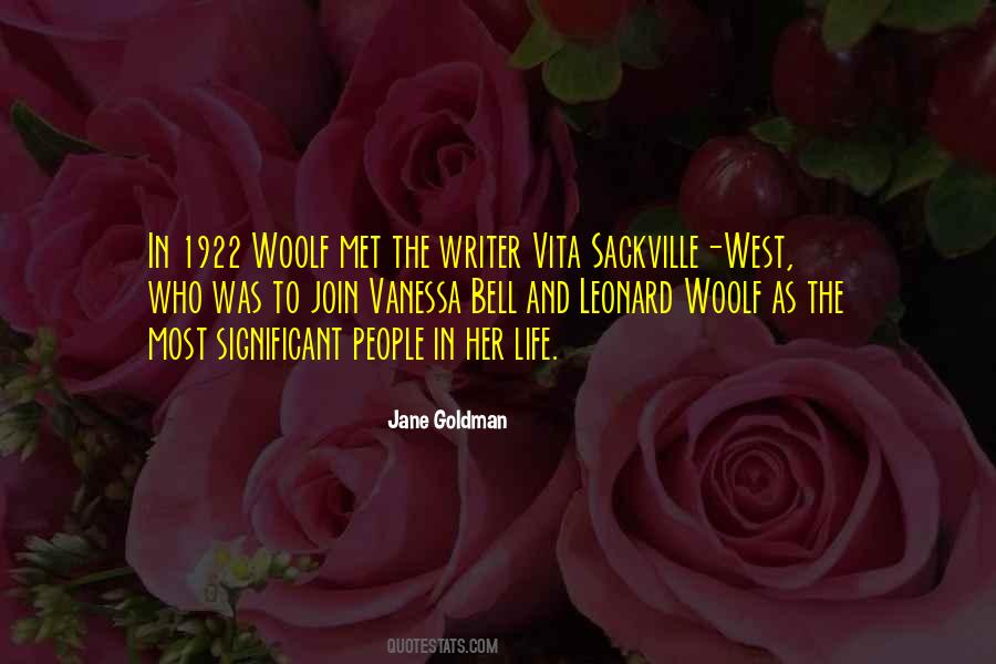 Quotes About Significant People #1338904