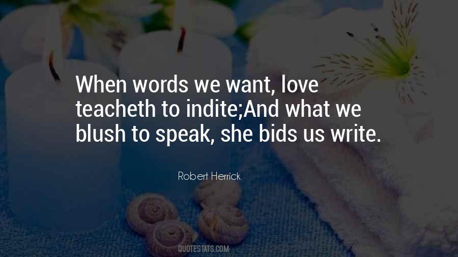 Quotes About Words We Speak #1107527