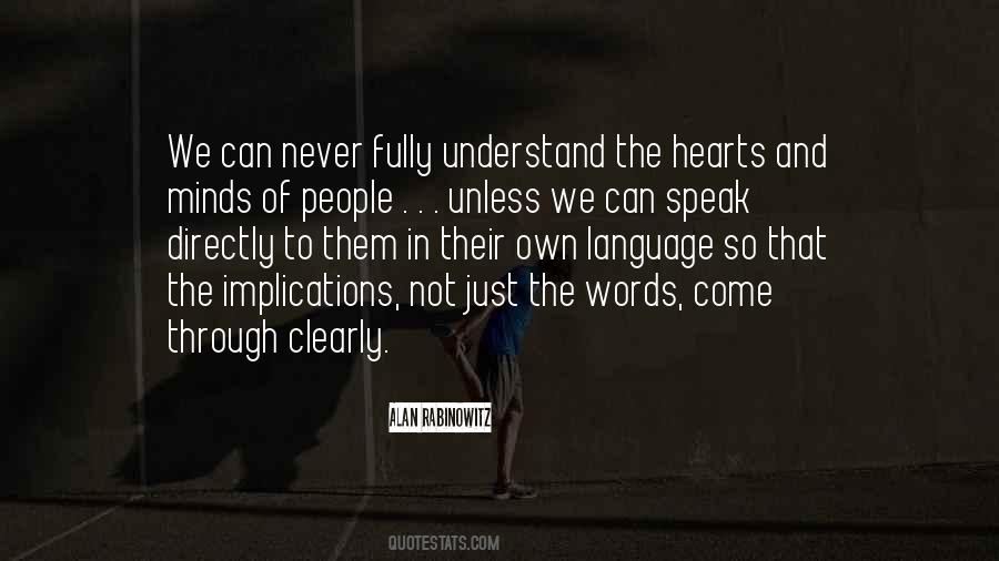 Quotes About Words We Speak #814455