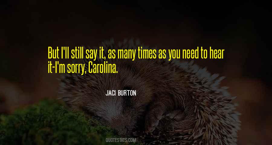 Sorry To Hear Sayings #1131637