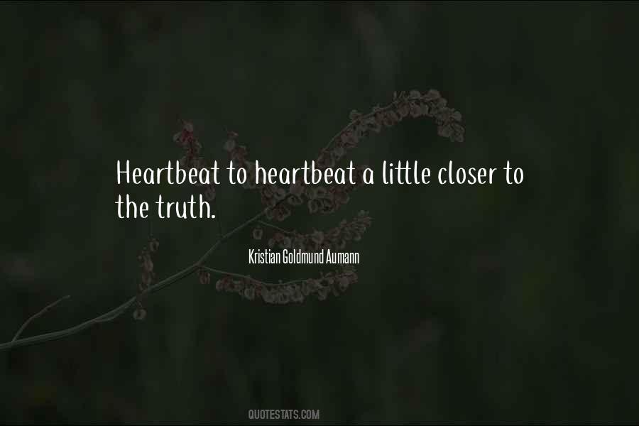 Heartbeat Love Sayings #1388519
