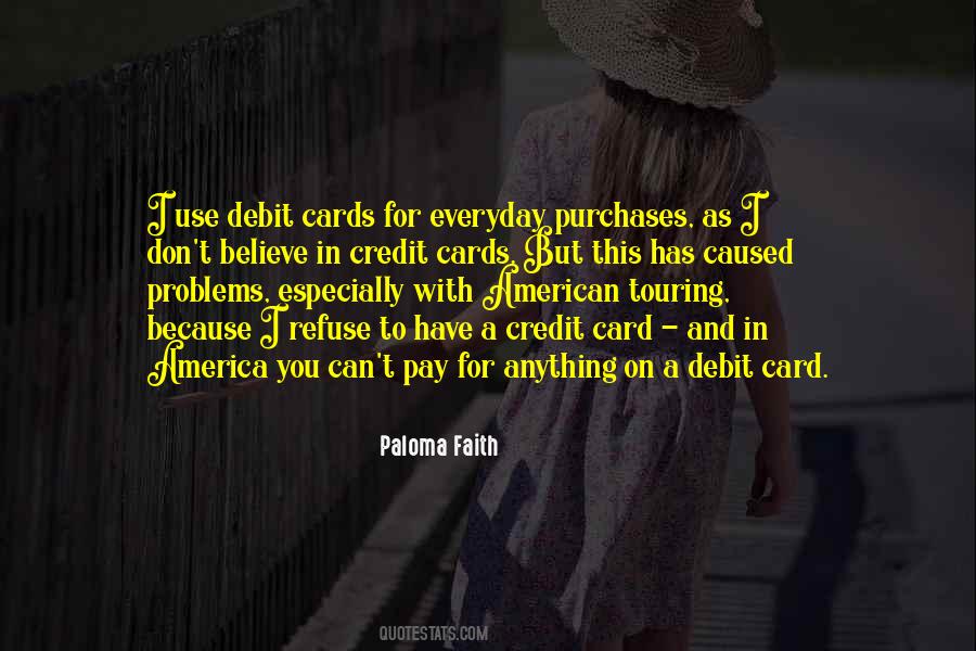 Quotes About Debit Cards #1742638