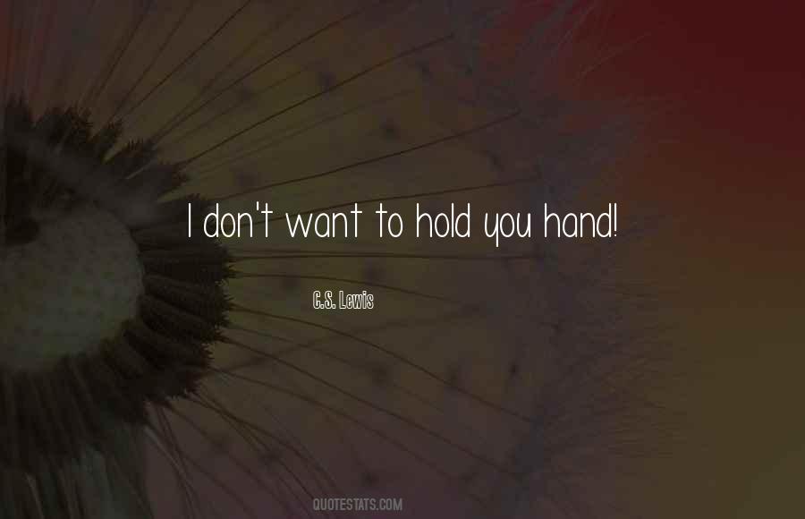 Hold You Sayings #982021