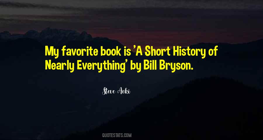 Short History Sayings #1815640