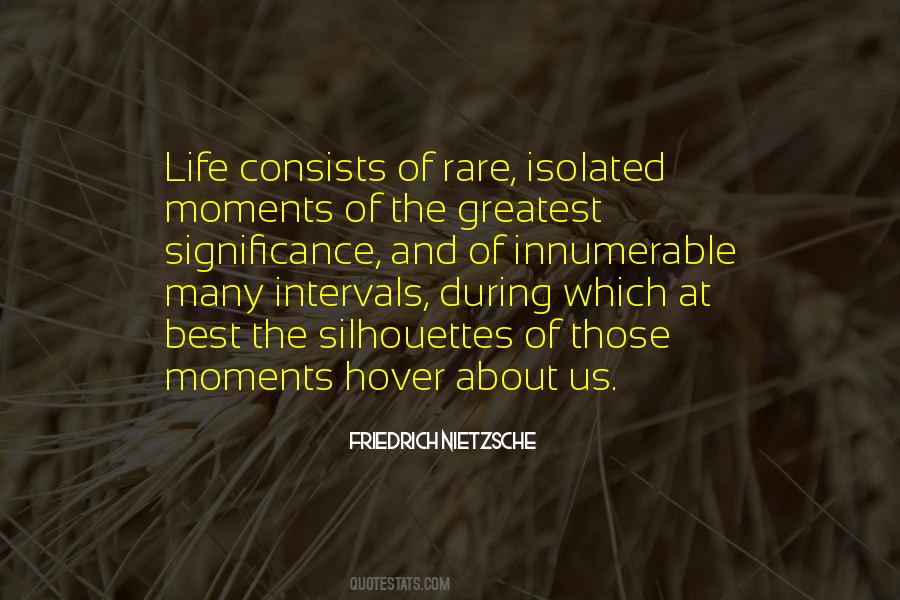 Quotes About Significance Of Life #23081