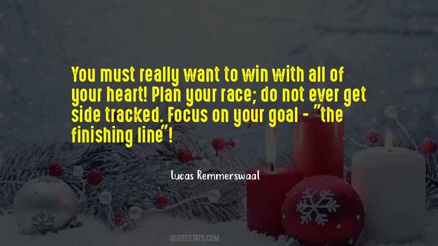 Quotes About Finishing Goals #1240731