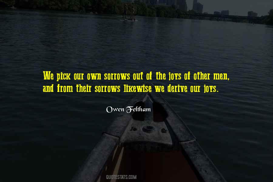 Quotes About Joys And Sorrows #1203913
