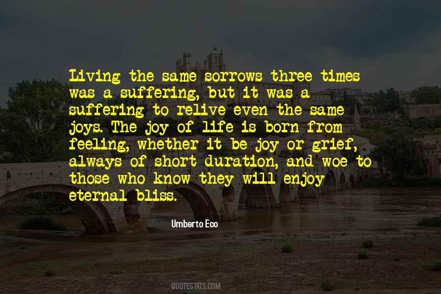 Quotes About Joys And Sorrows #1735141