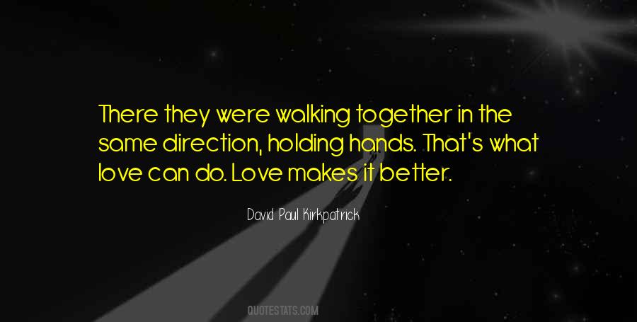 Holding Hands Love Sayings #932141