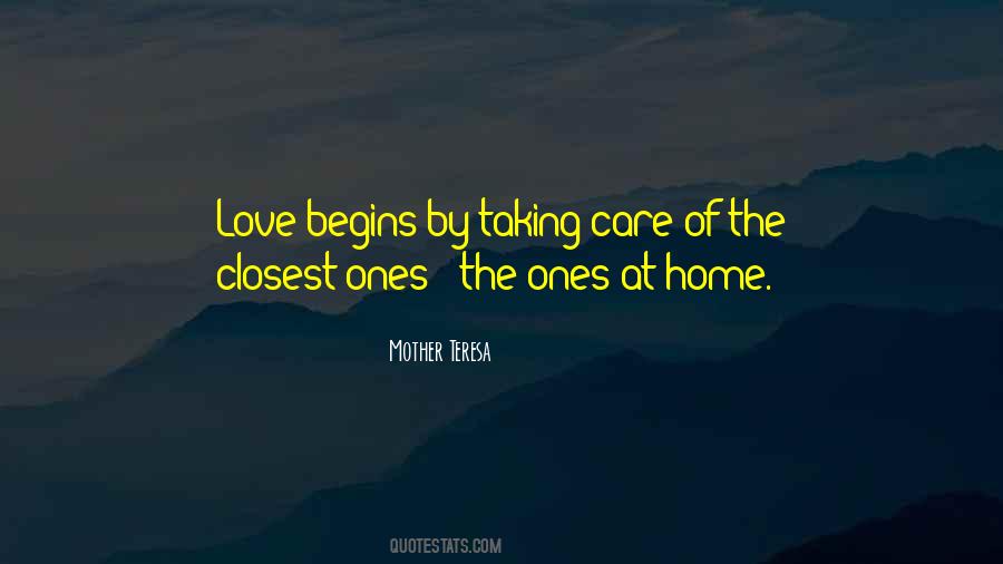 Home Care Sayings #136559