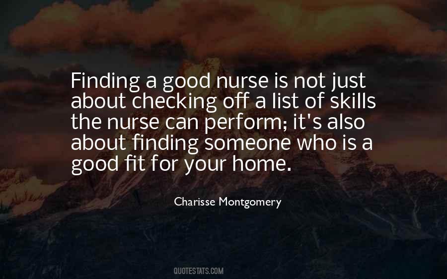 Home Care Sayings #236584