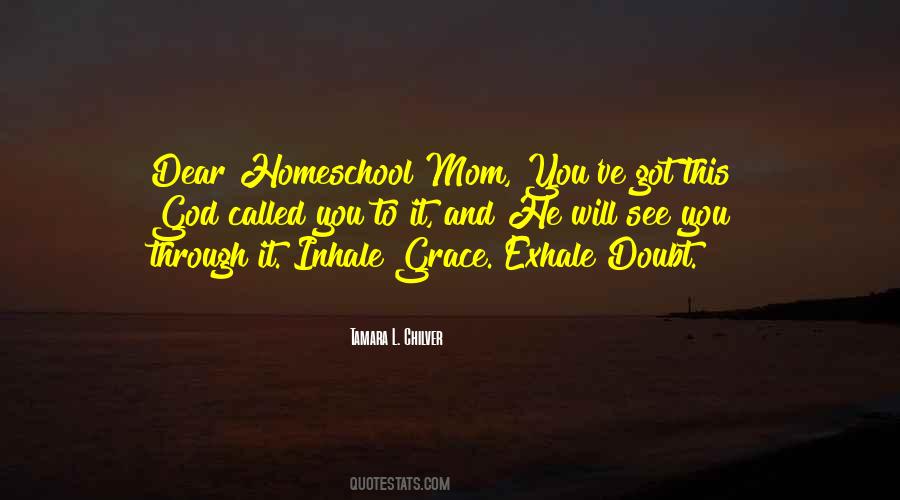 Homeschool Mom Sayings #39382