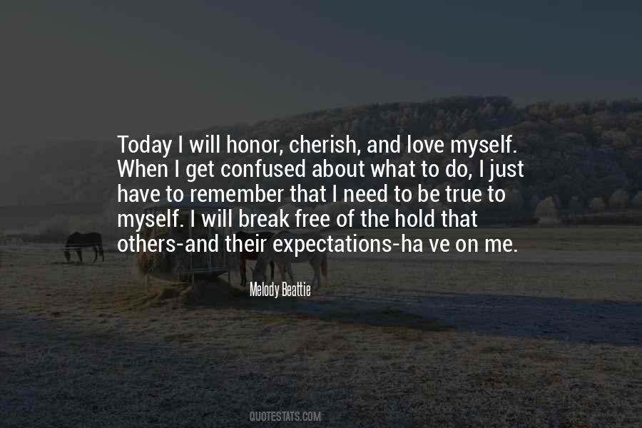 Love And Honor Sayings #245925