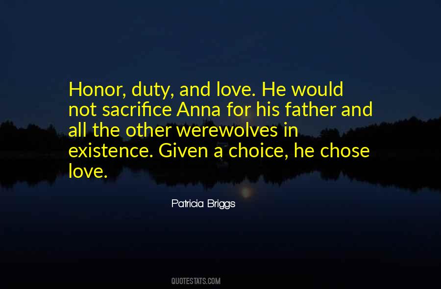 Love And Honor Sayings #375224