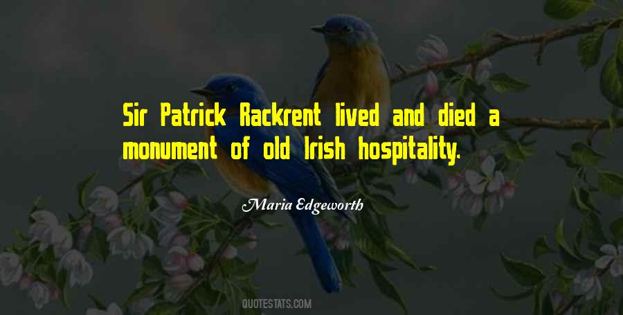 Irish Hospitality Sayings #470849