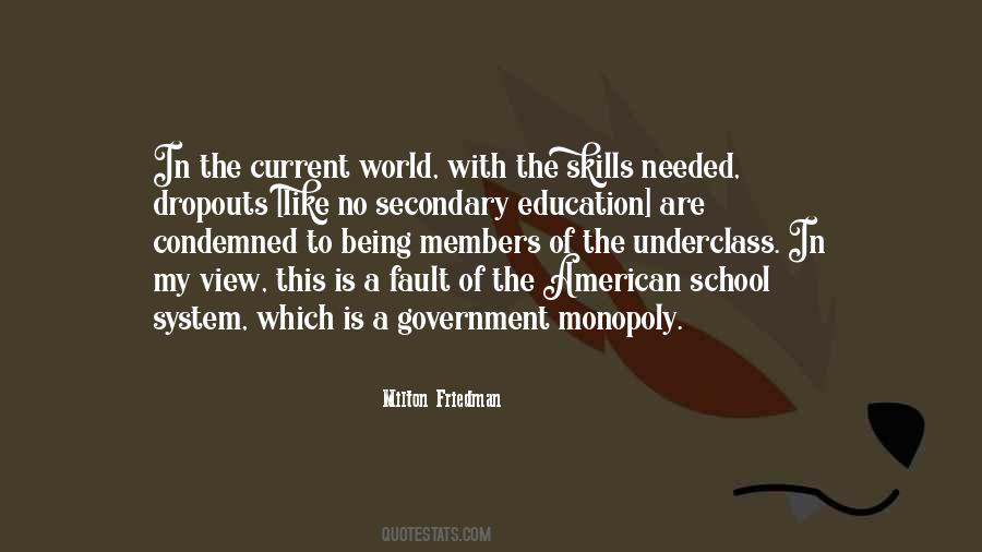 Quotes About American School System #1717989