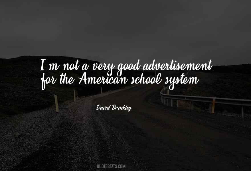 Quotes About American School System #1878287