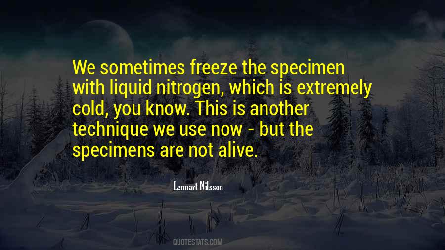 Quotes About Nitrogen #1154983