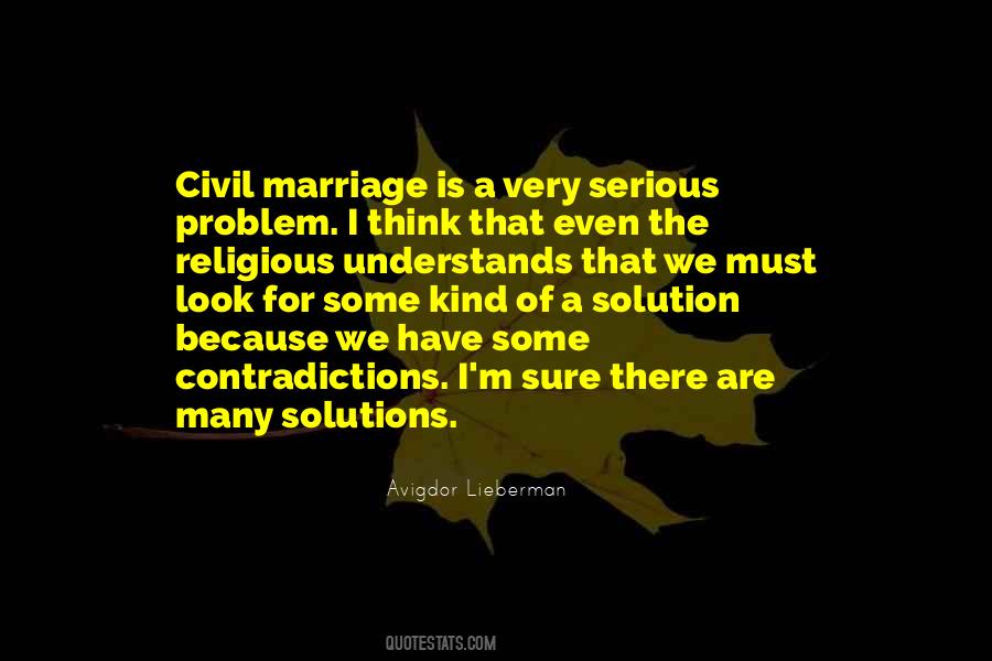 Marriage Problem Sayings #1721909