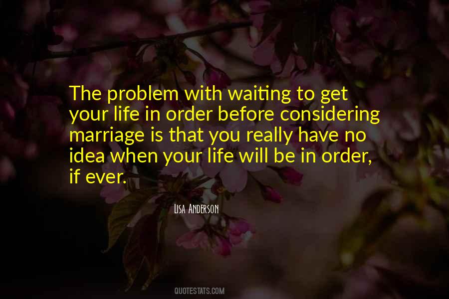 Marriage Problem Sayings #620357