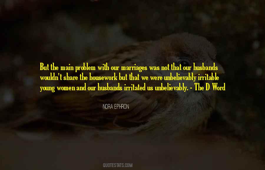 Marriage Problem Sayings #800273