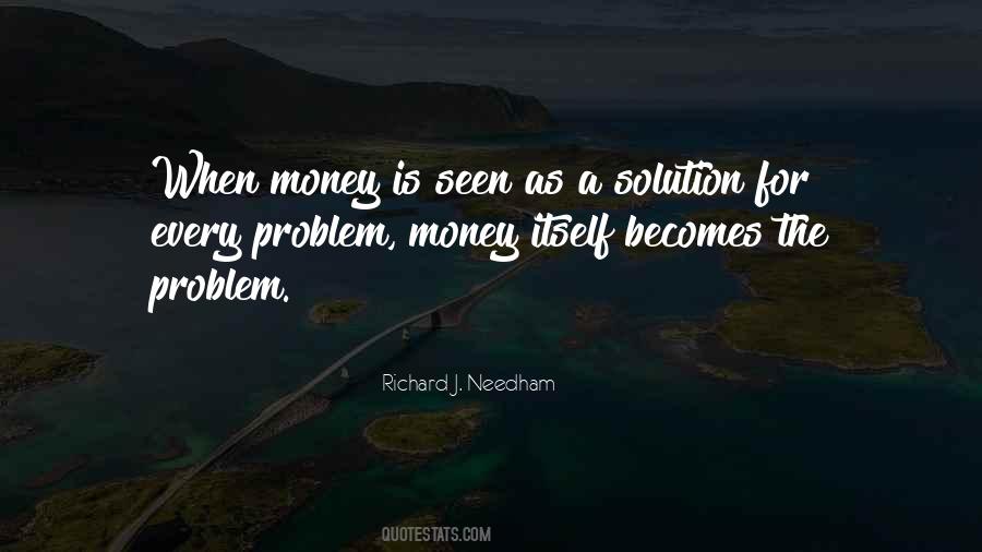 Money Problem Sayings #275861