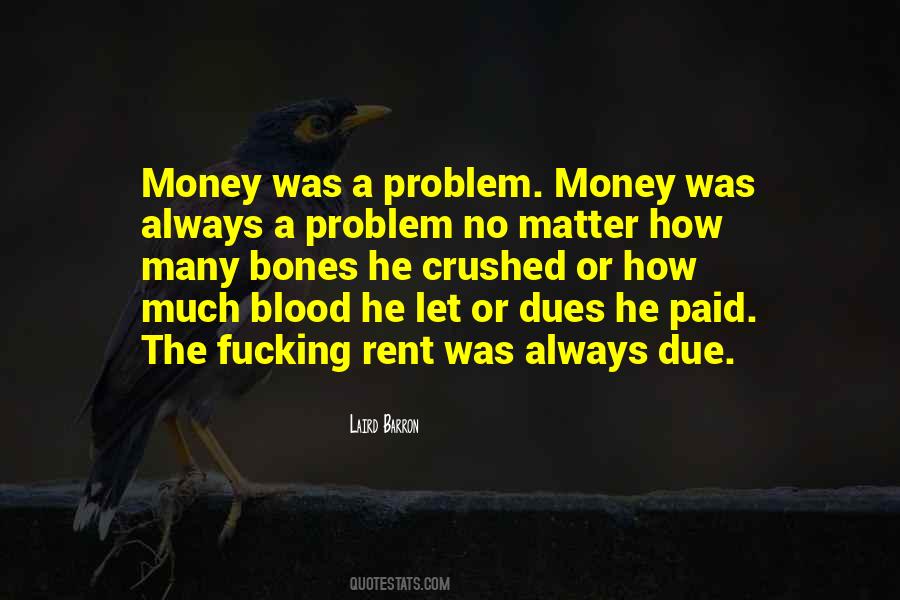 Money Problem Sayings #416426