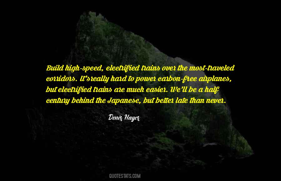 High Speed Sayings #102039