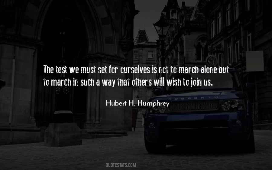 Hubert Humphrey Sayings #1105230