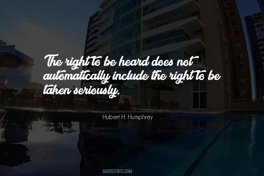 Hubert Humphrey Sayings #133954