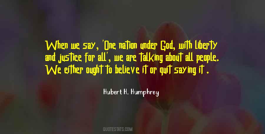 Hubert Humphrey Sayings #148377