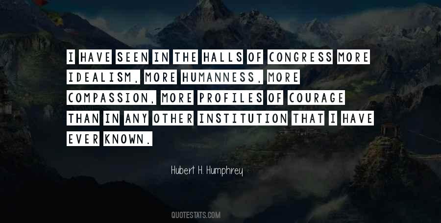 Hubert Humphrey Sayings #525636