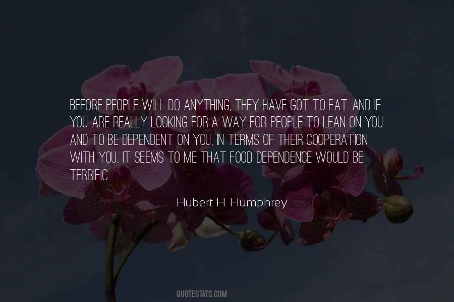 Hubert Humphrey Sayings #653044
