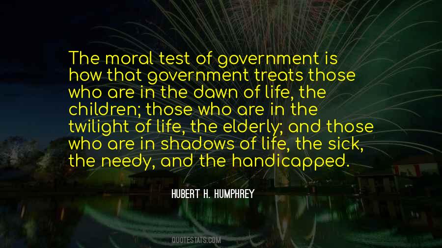 Hubert Humphrey Sayings #898515