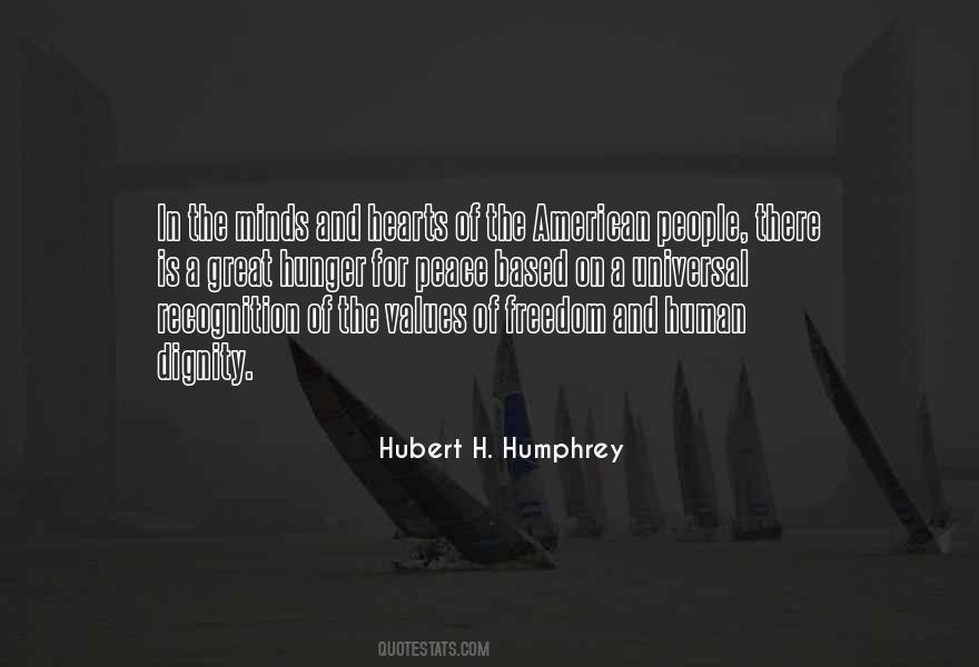 Hubert Humphrey Sayings #977108