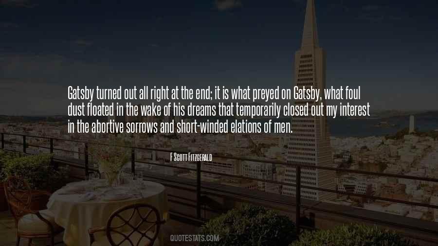 Quotes About Gatsby #1593771
