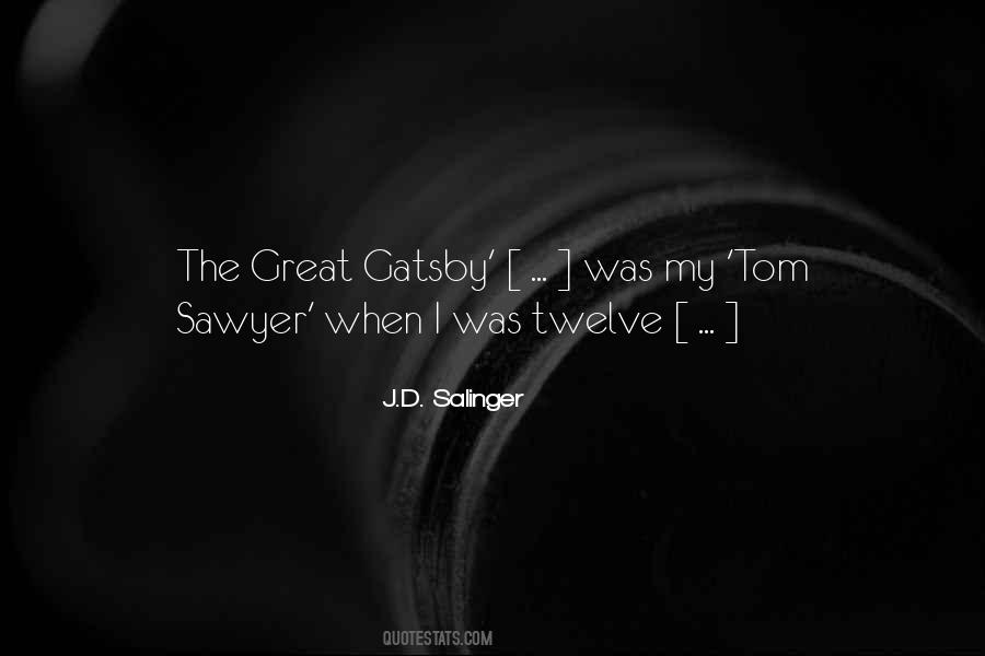 Quotes About Gatsby #1656233
