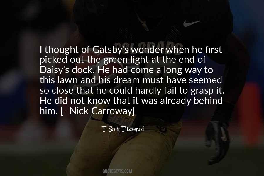 Quotes About Gatsby #7321