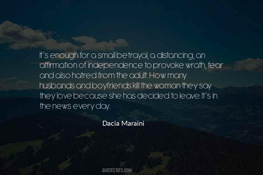 Quotes About Too Much Love Will Kill You #67588