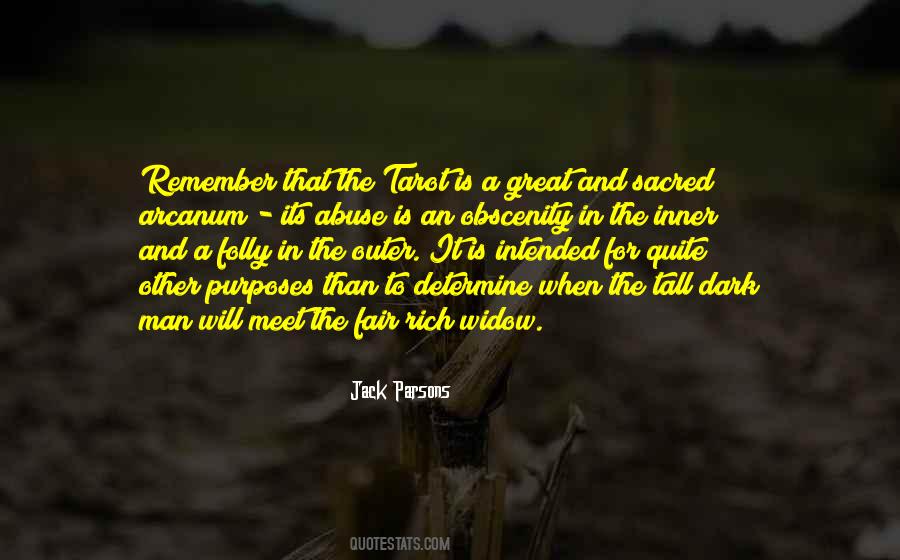 Quotes About Tarot #1556107