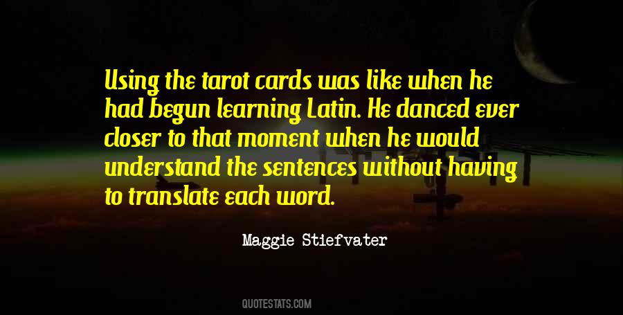 Quotes About Tarot #1569915