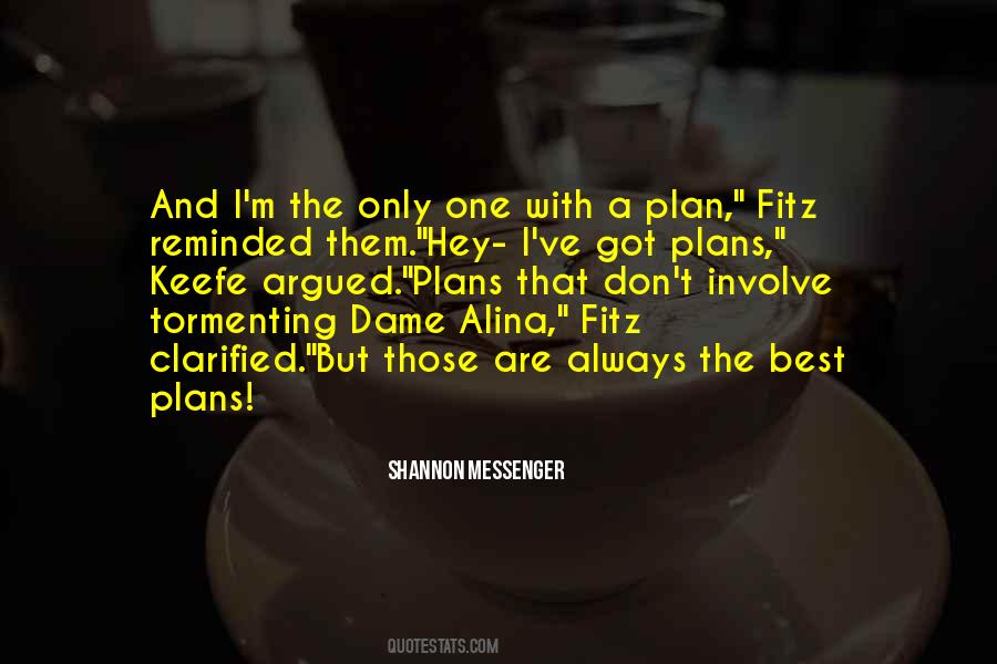 Quotes About A Plan #1243785