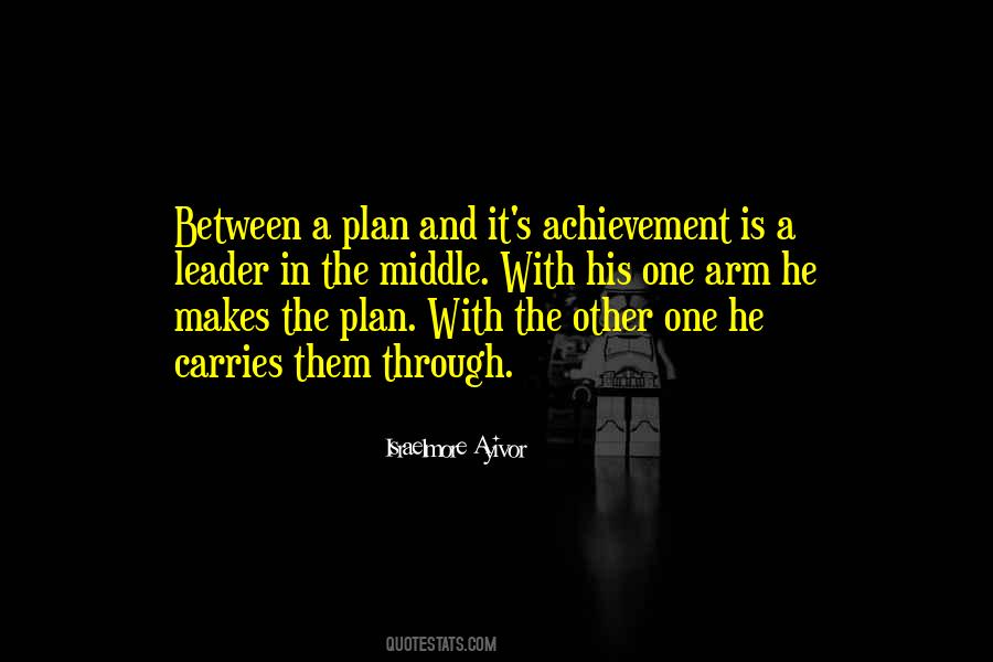 Quotes About A Plan #1384191