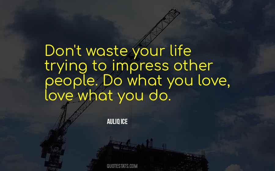 Quotes About Love What You Do #253569