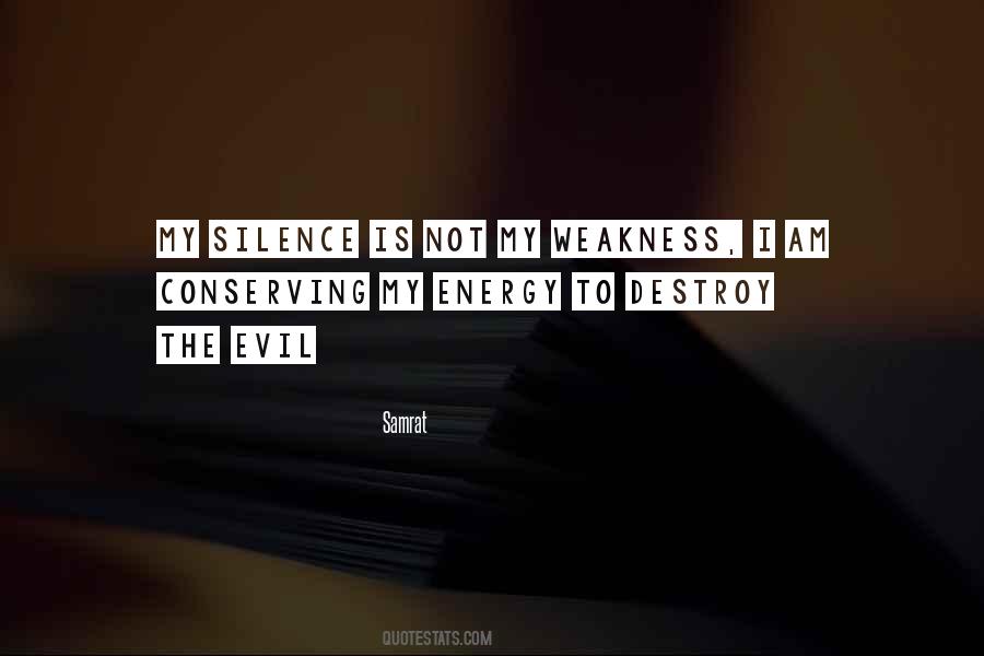 My Silence Sayings #1297490