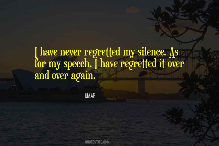 My Silence Sayings #156041