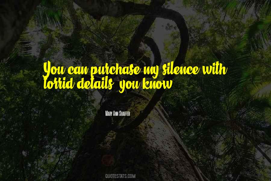 My Silence Sayings #362137