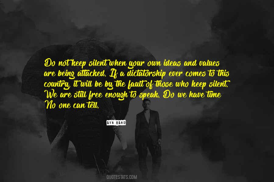 Keep Silent Sayings #1833713